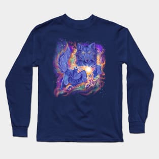 Cosmic Wolf Long Sleeve T-Shirt